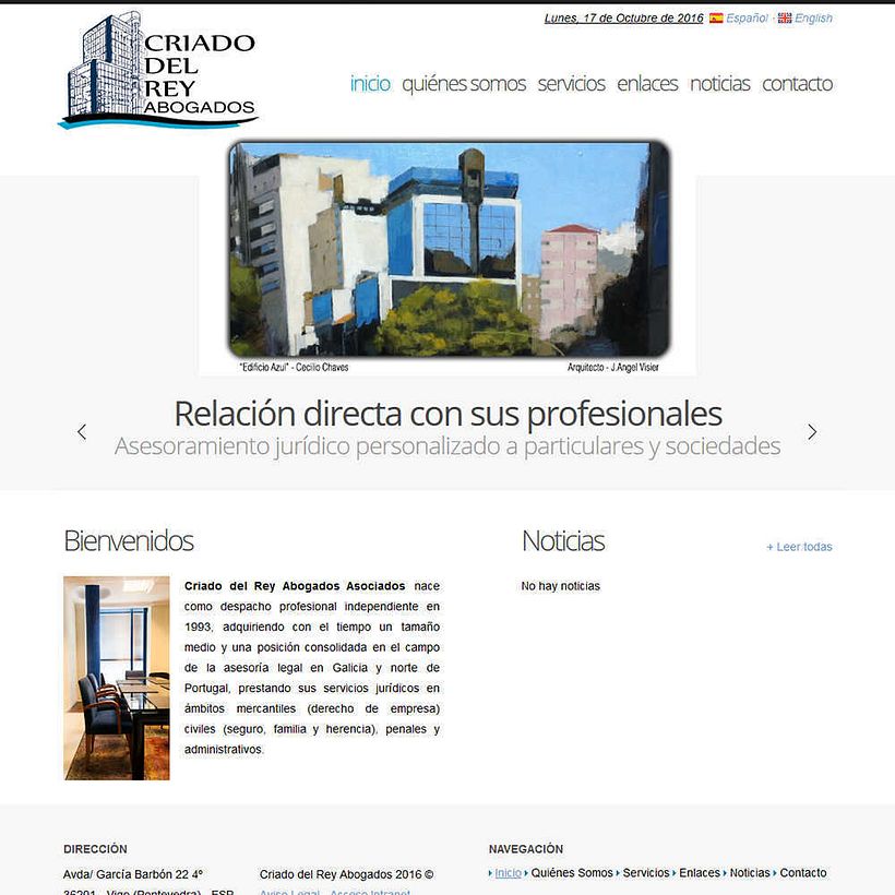 Portafolio diseño web Vigo 19