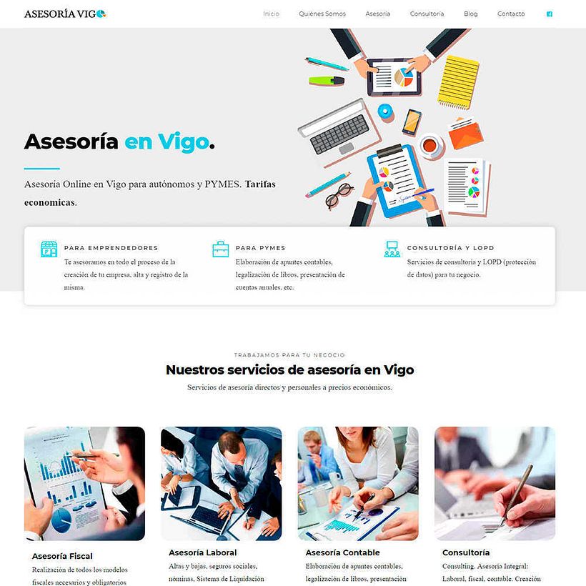 Portafolio diseño web Vigo 44