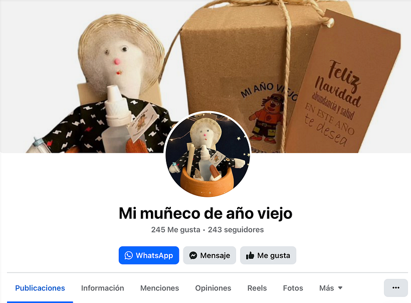 Mi muñeco de año viejo 1
