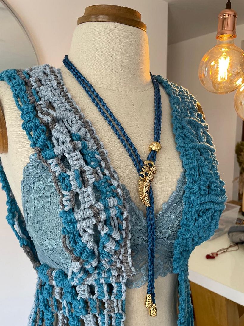 Chaleco Macrame  2