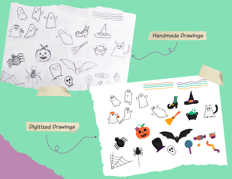 Collection of Halloween patterns 1