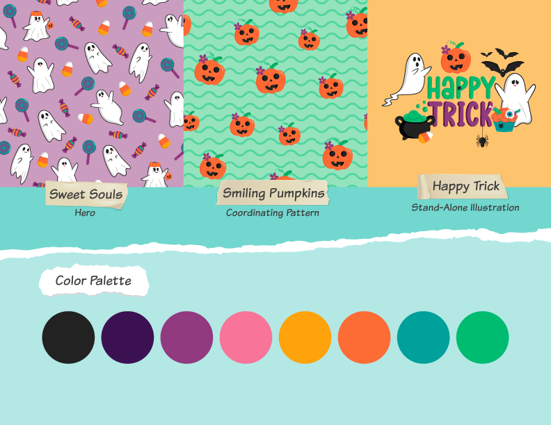 Collection of Halloween patterns 2