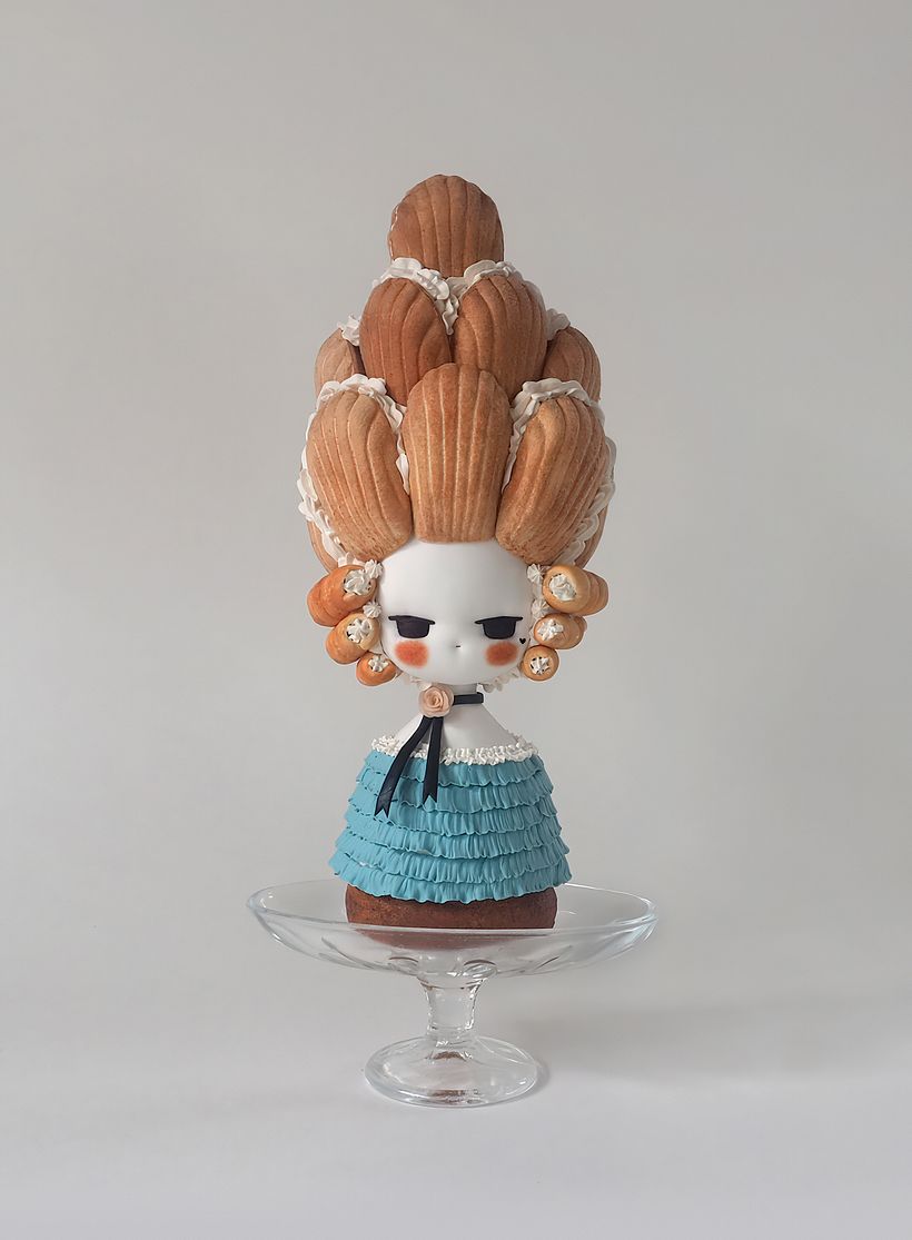 Kopf von Marie Antoinette 1