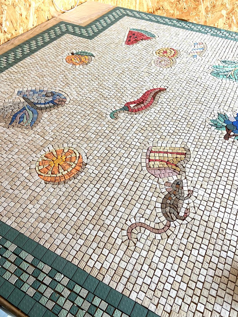 'Unswept Floor' Mosaic  2
