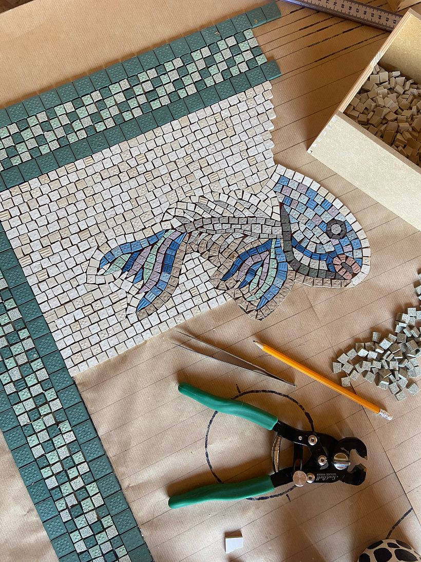 'Unswept Floor' Mosaic  3