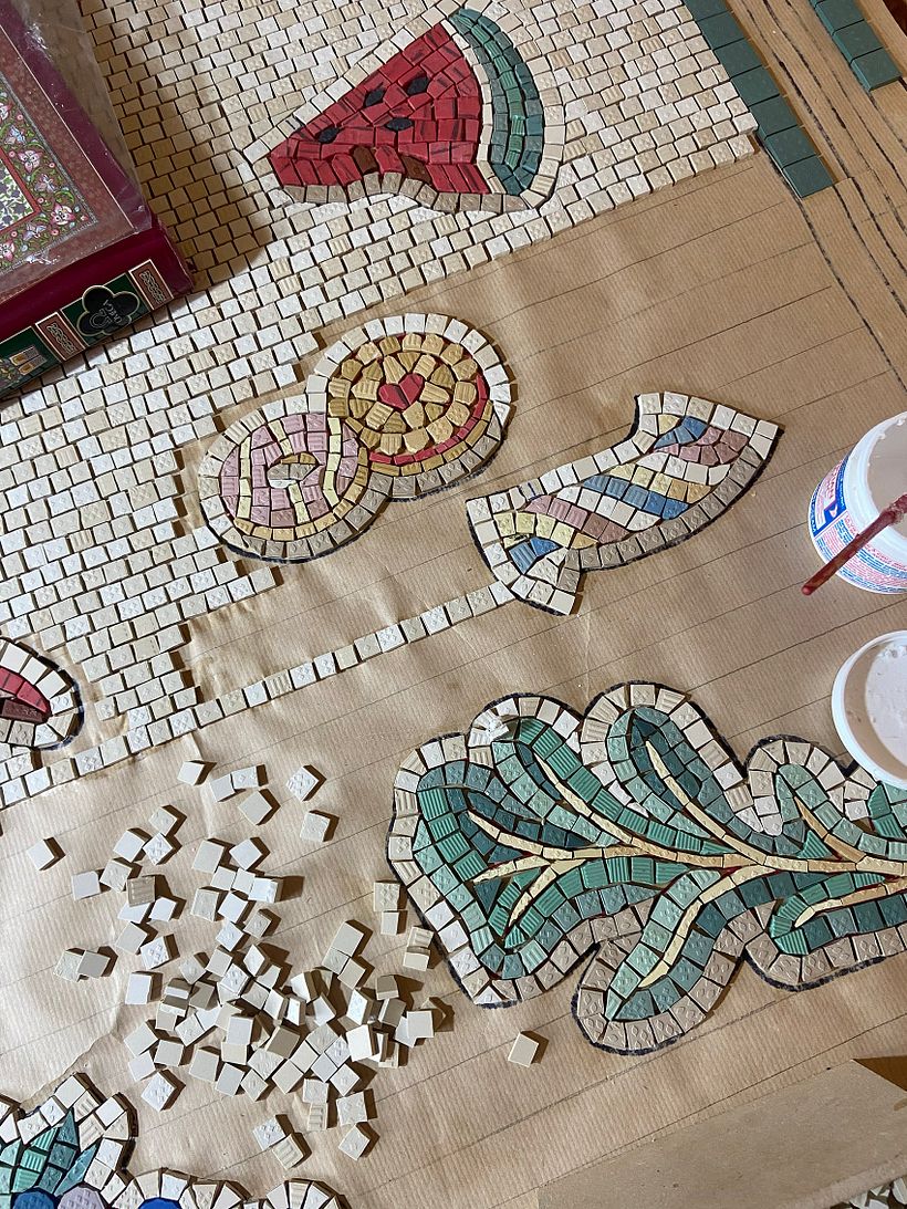 'Unswept Floor' Mosaic  4