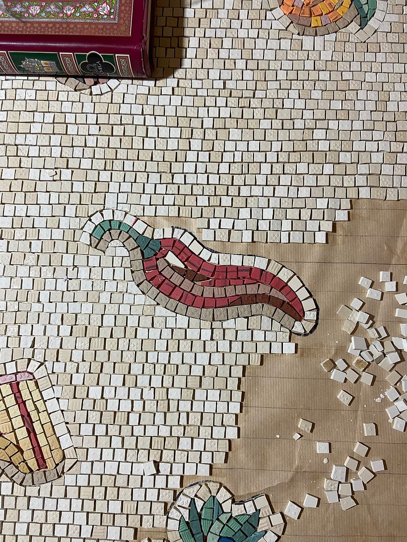 'Unswept Floor' Mosaic  5