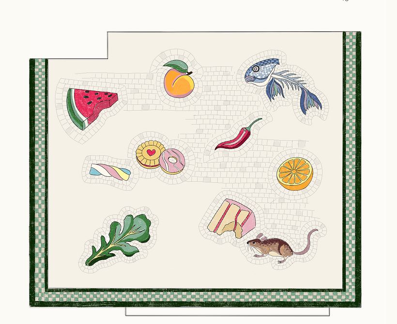 'Unswept Floor' Mosaic  1