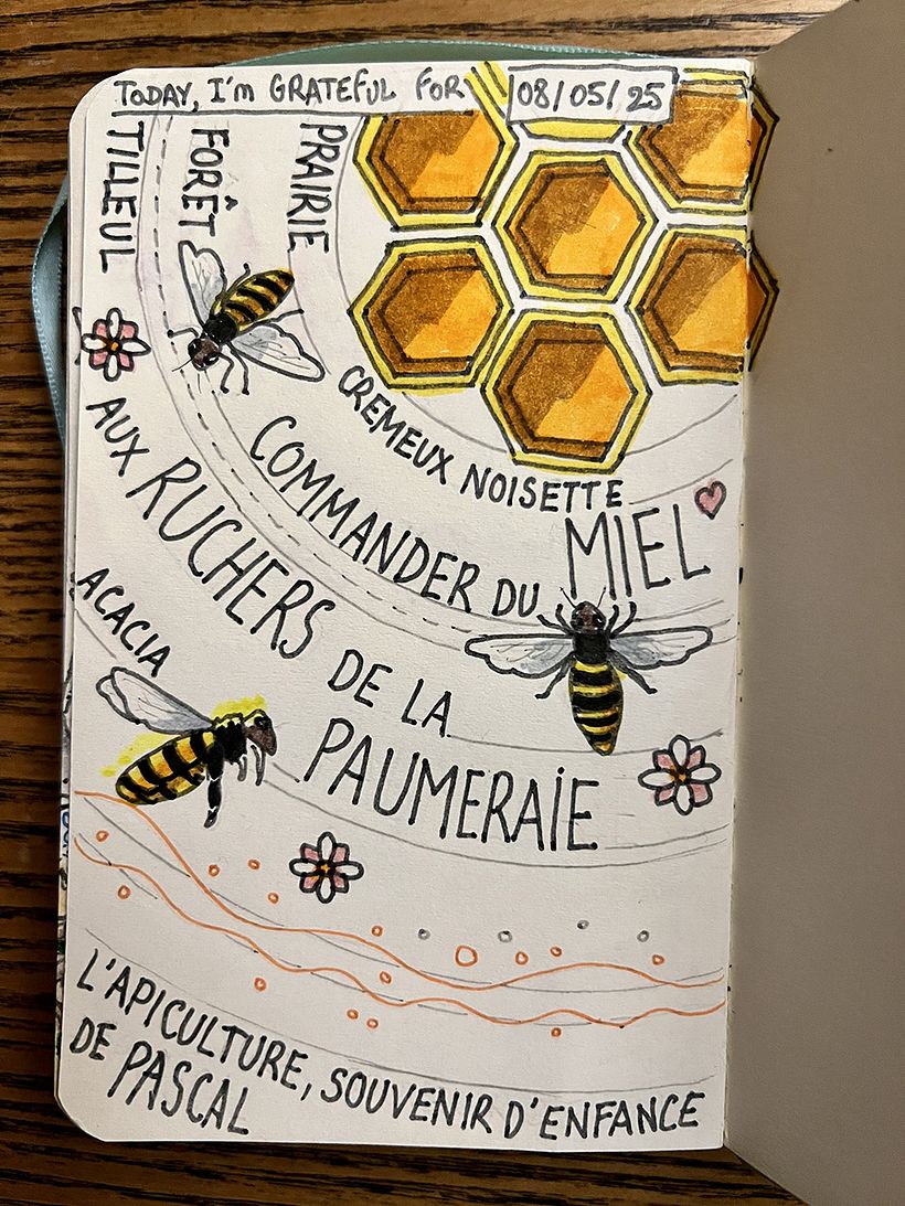 Carnet de gratitude : May 2025 sketchbook 1