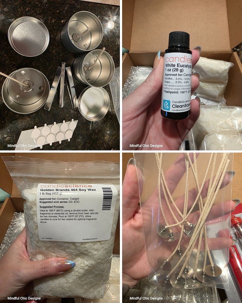 Mindful Chic Designs Candle Making 1
