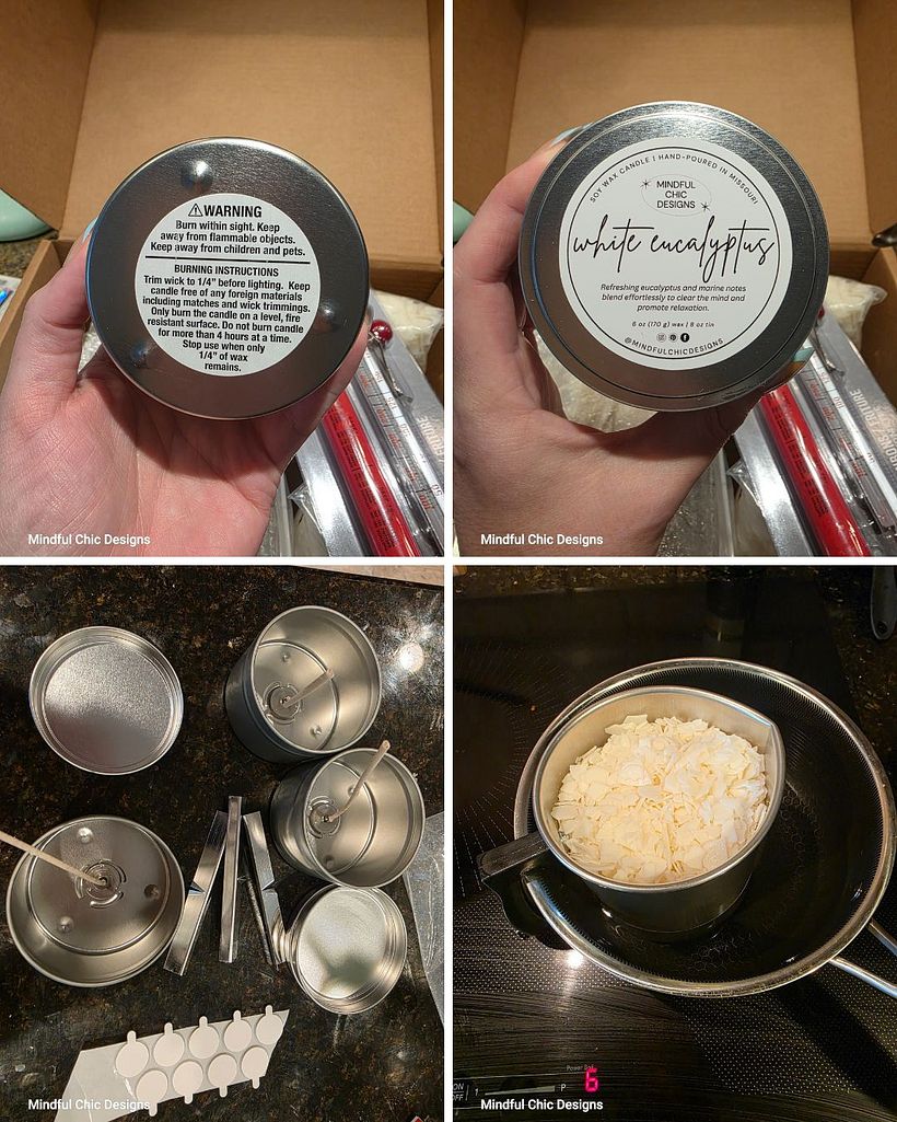 Mindful Chic Designs Candle Making 1