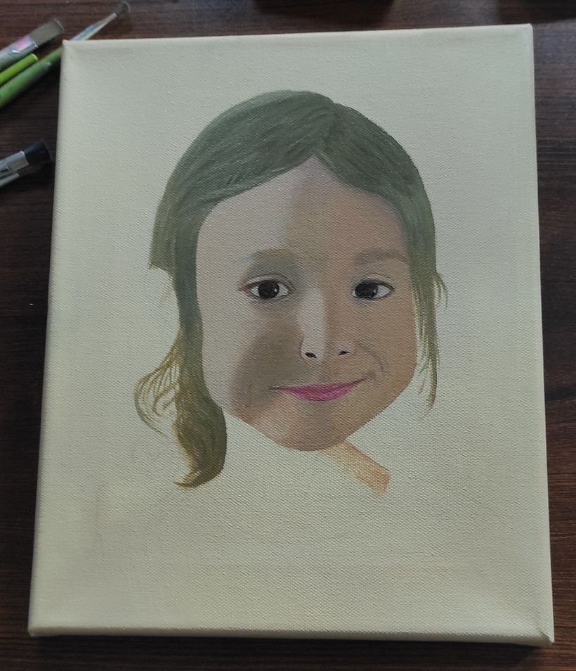 Portrait of my daughter 1