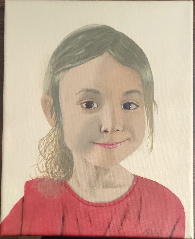 Portrait of my daughter 1