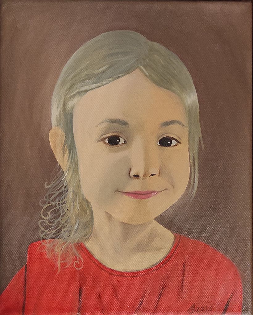 Portrait of my daughter 1