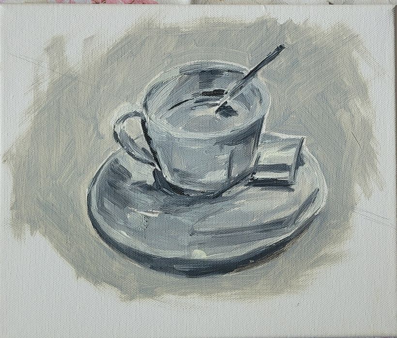 Eine Tasse Kaffee  1