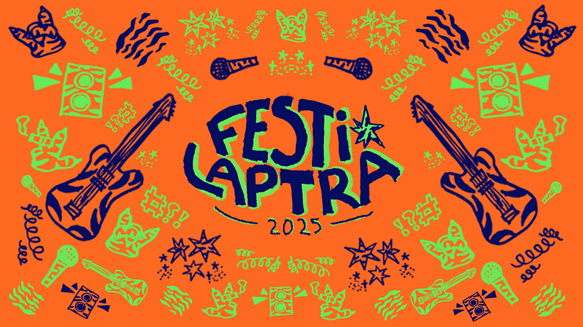 Identidade Visual com Ilustração - Festival Laptra 1