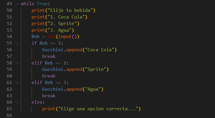 Arma tu sanwich con python 4