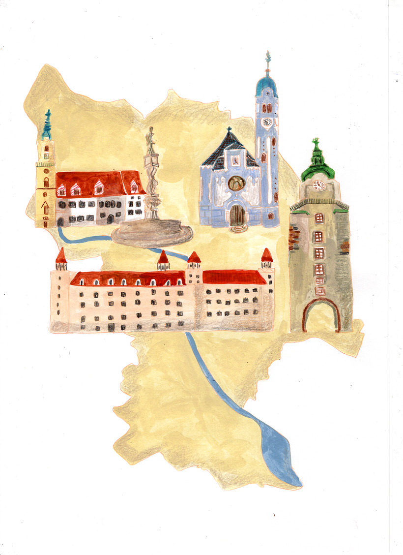 Bratislava map 1