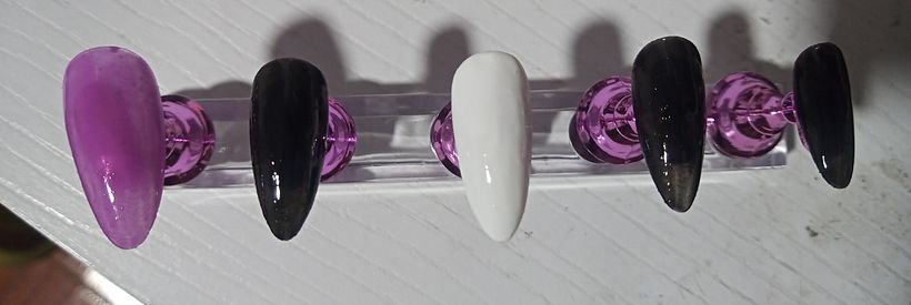 Whimsical purple set  1