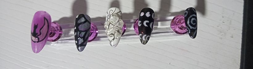 Whimsical purple set  1