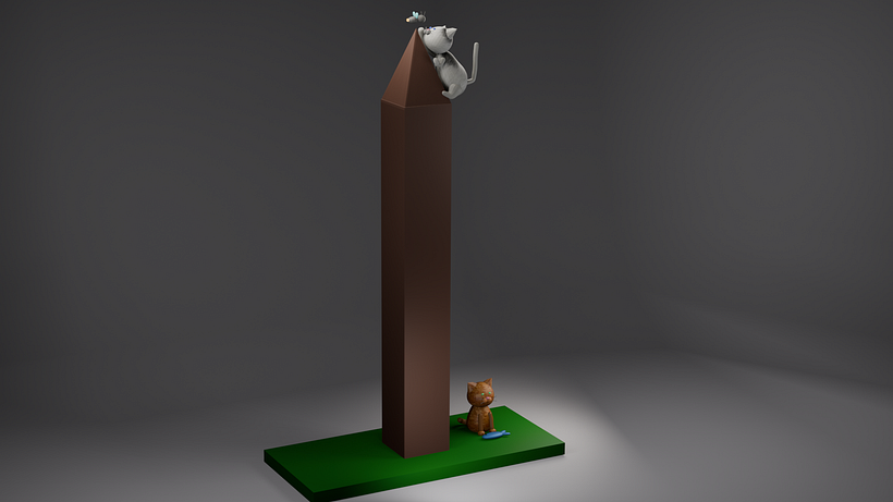el obelisco como rascador de michis 1