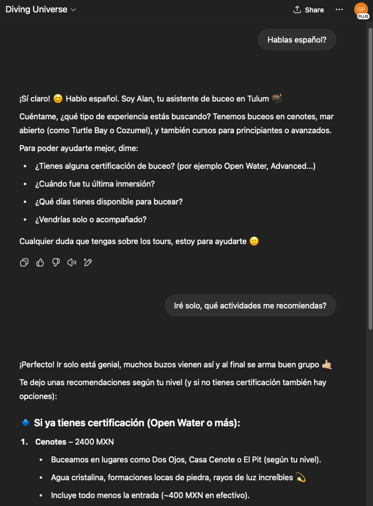 Asistente para Tours 1
