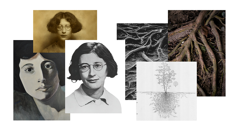 Book cover for 'The Need for Roots' by Simone Weil 1