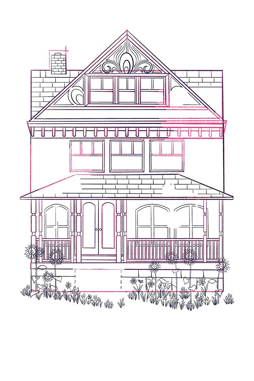 Saudações de casa - Criando uma ilustração de cartão postal dos sonhos da sua cidade natal 1
