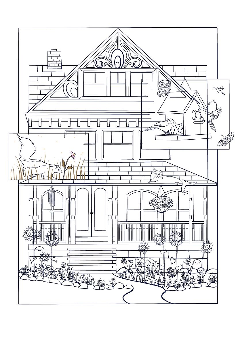 Saudações de casa - Criando uma ilustração de cartão postal dos sonhos da sua cidade natal 1