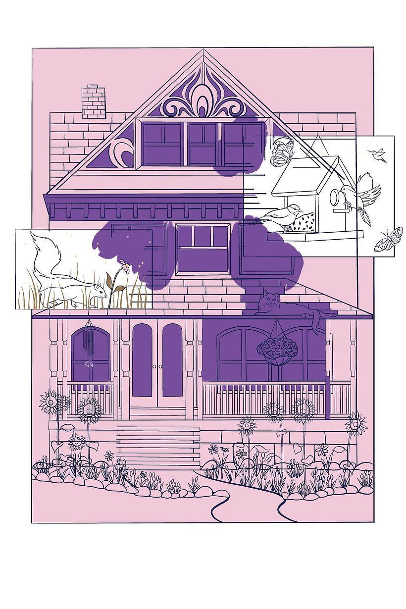 Saudações de casa - Criando uma ilustração de cartão postal dos sonhos da sua cidade natal 1