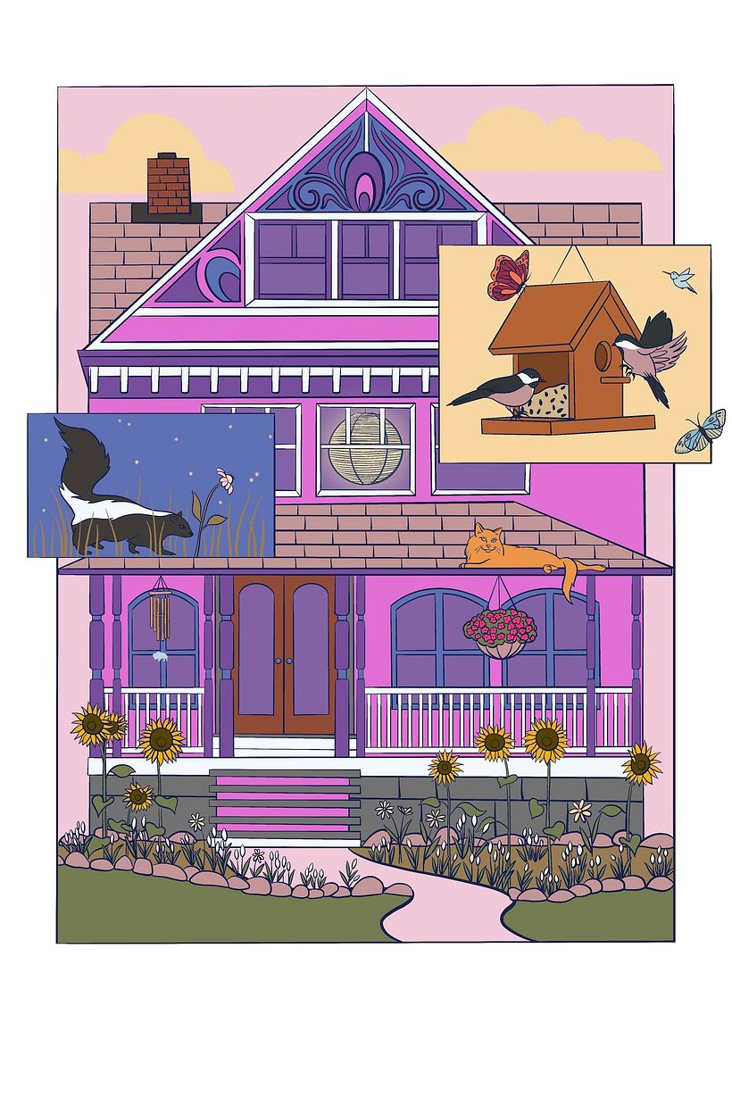 Saudações de casa - Criando uma ilustração de cartão postal dos sonhos da sua cidade natal 1