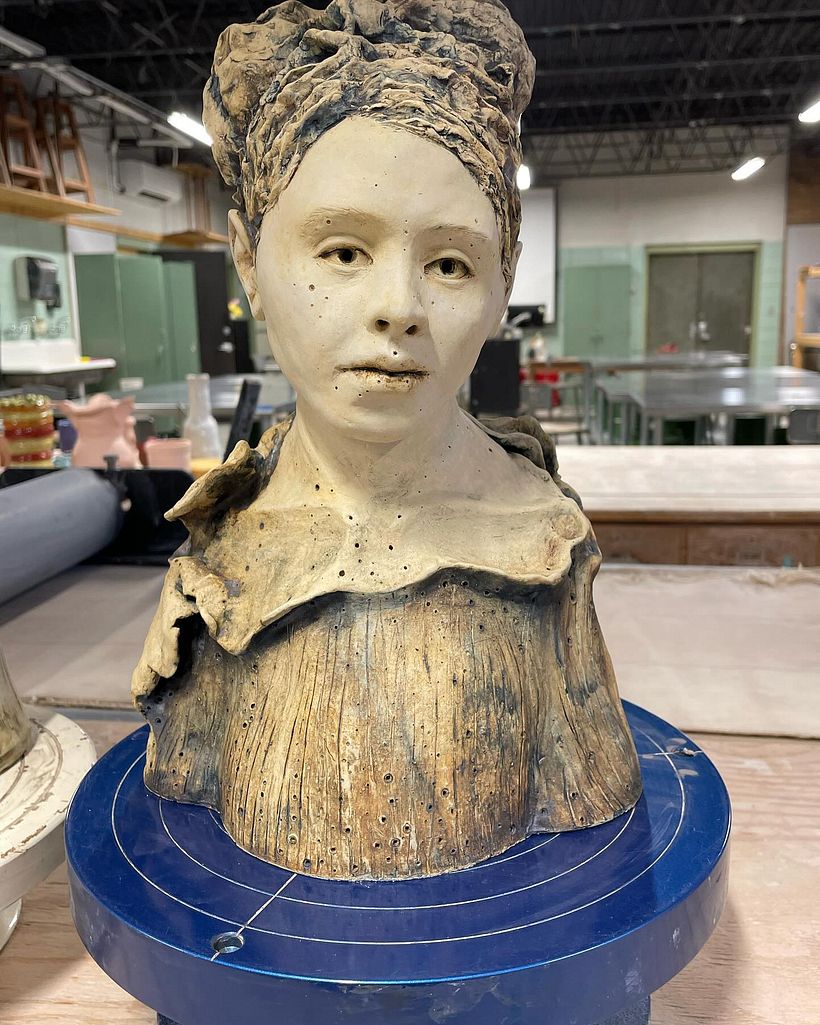 Final Project- Introduction to Clay Figurative Sculpture 2