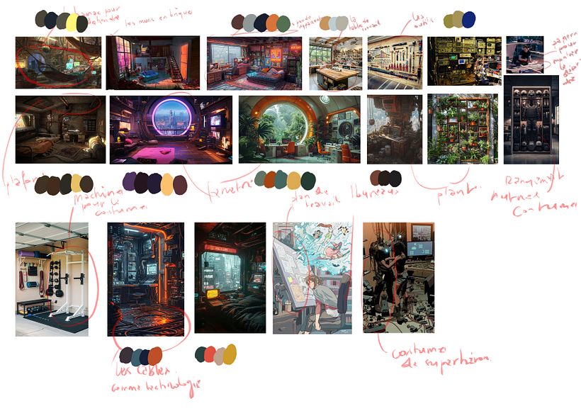 Projet pour le cours de Développement visuel : illustrez de décors imaginaires 1