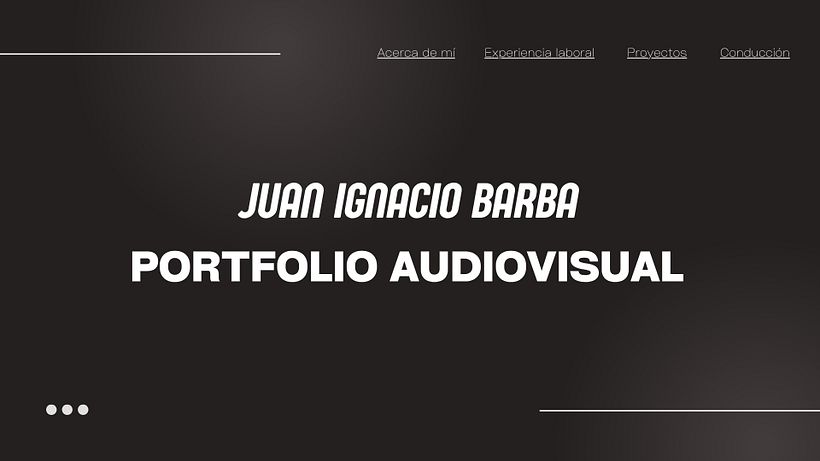 Portfolio Juan Ignacio Barba 1