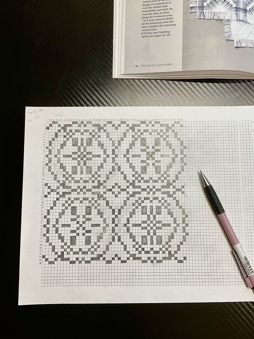 Intertwined Circles: Frame Loom Weaving 1