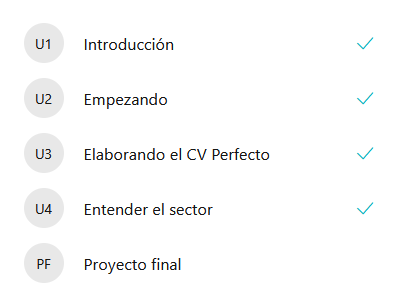 My first CV 1