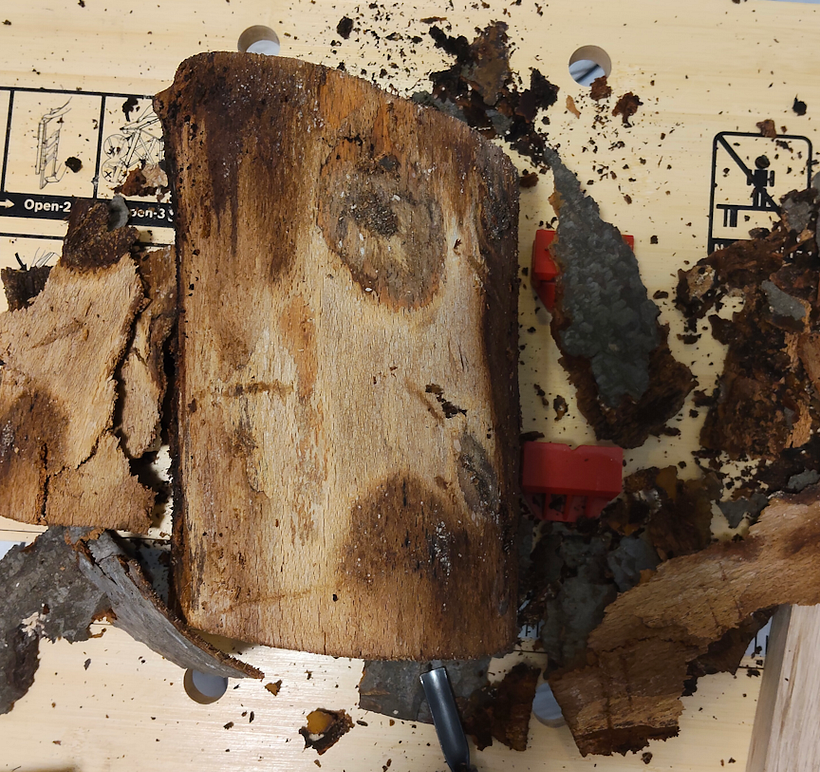 Lámpara de madera 2