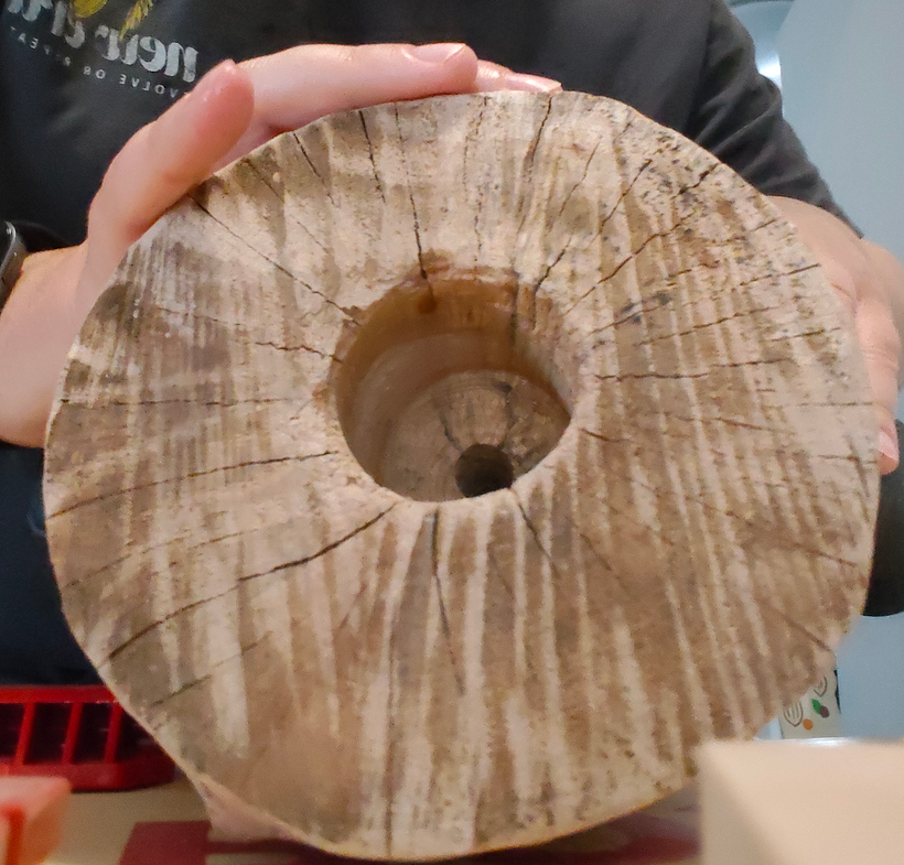 Lámpara de madera 1
