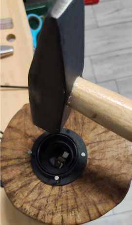 Lámpara de madera 2