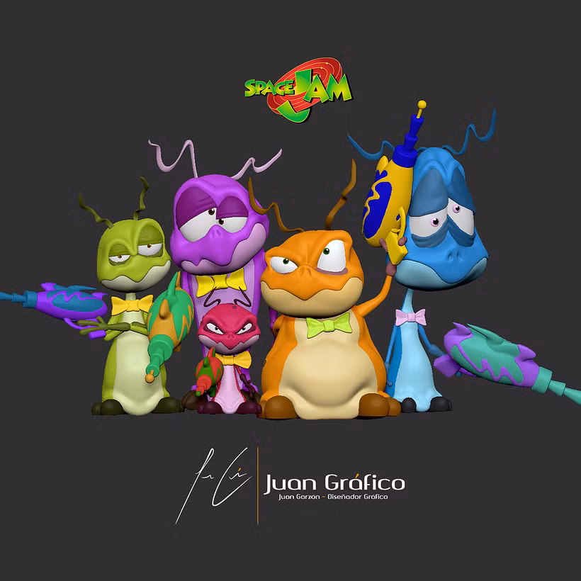 Modelado 3D: The Nerdlucks 1