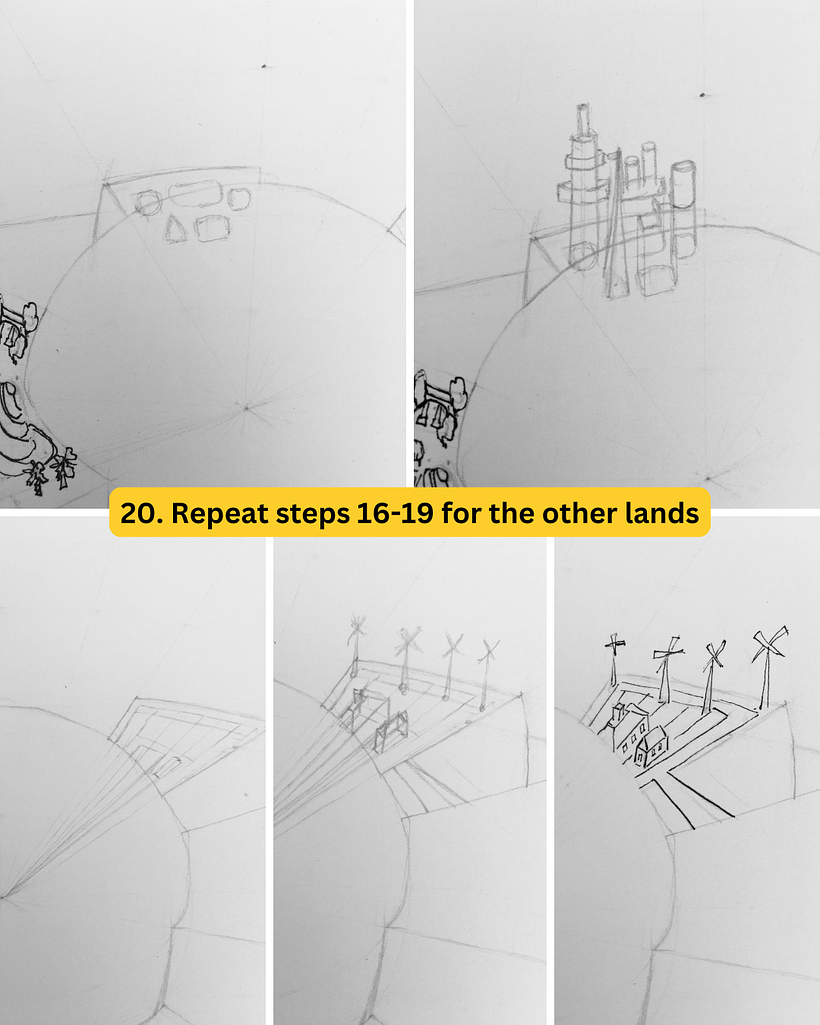 Draw Urban Landscape and Color Your World 1