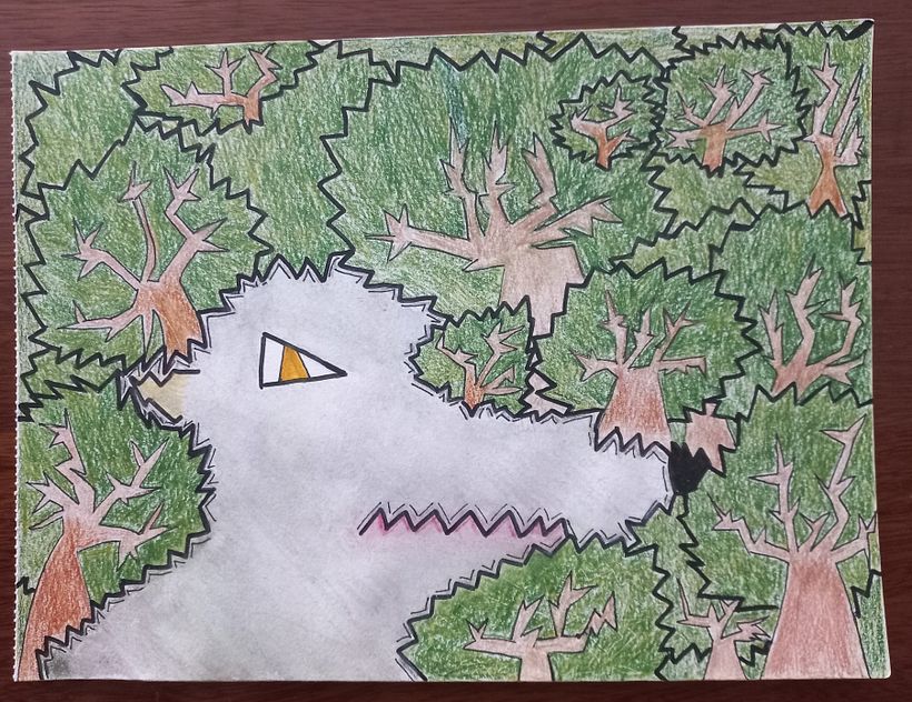 Progetto del corso Introduzione all'illustrazione infantile: Cappuccetto Rosso 1