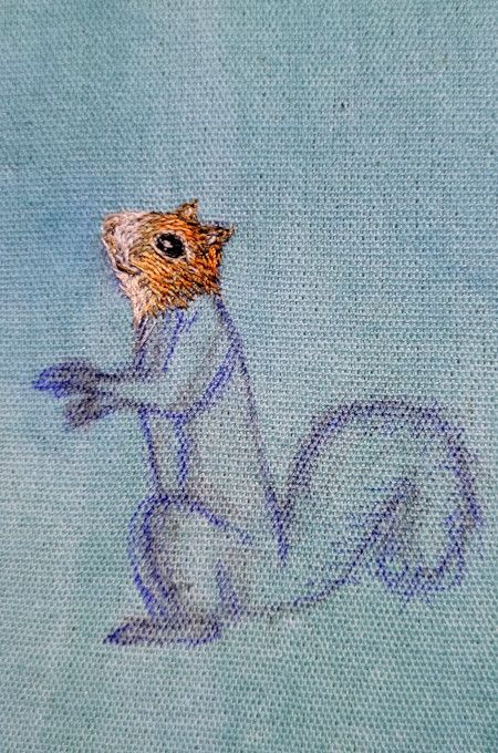 Bordado con needle painting recrea la belleza de la vida salvaje 2