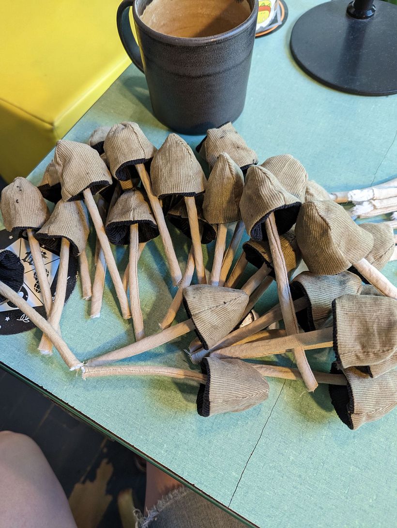 Fabric Log Sculptures 1