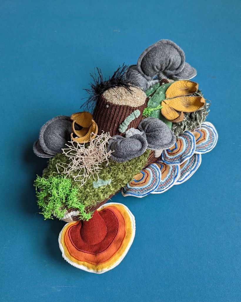 Fabric Log Sculptures 1