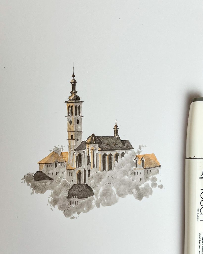 Quick Sketch with Alcohol Markers: The Perfect On-the-Go Technique 1