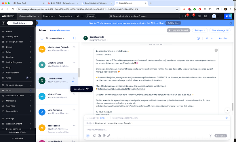 Using ChatGPT to accelerate virtual administrative tasks 1