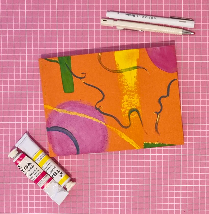 Design e encadernação de sketchbooks 5