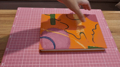 Design e encadernação de sketchbooks 1