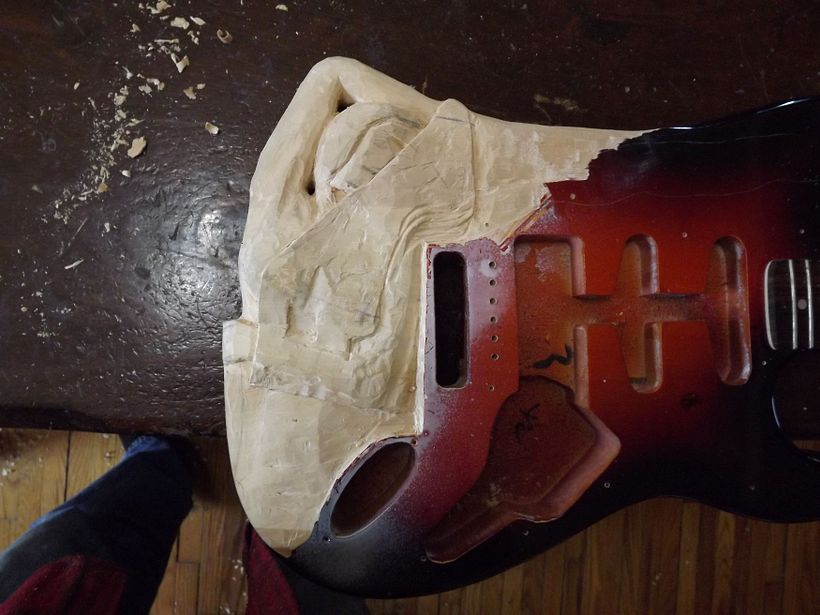 How to make a one of a kind guitar. 1